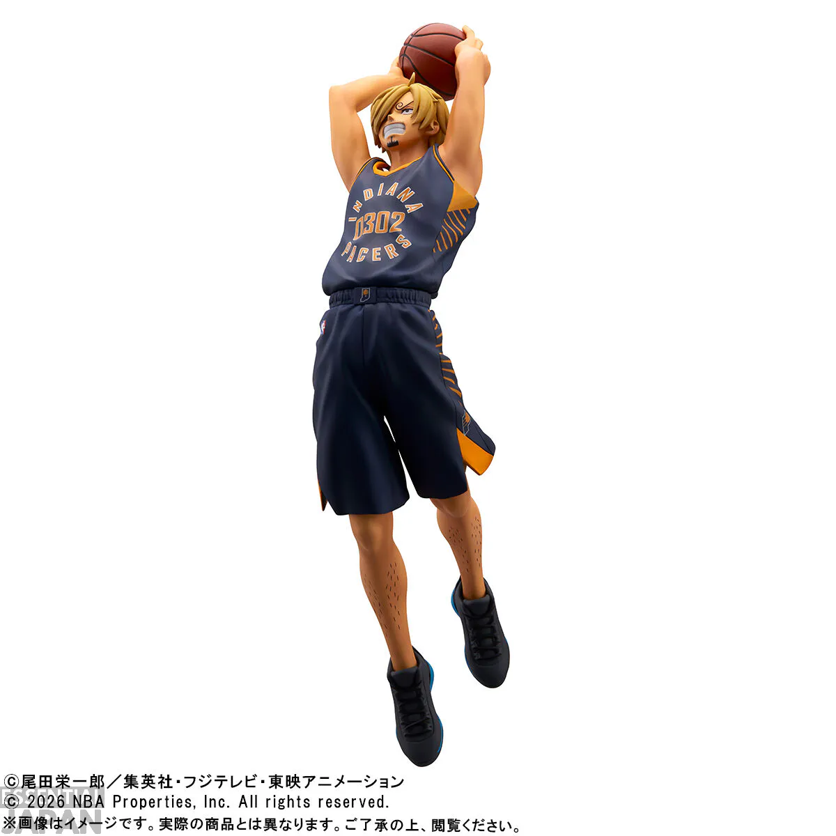 ONE PIECE × NBA MASTER STARS PIECE THE SANJI INDIANA PACERS 2