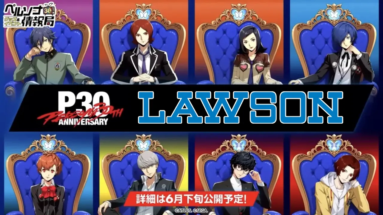 Persona x Lawson 30th Anniversary Campaign