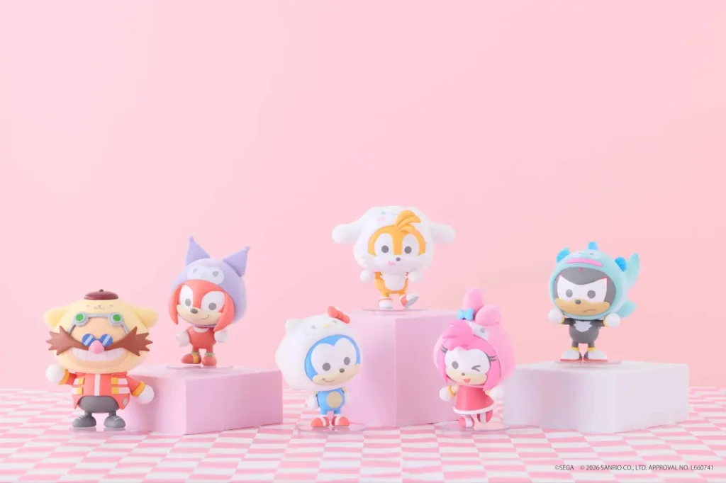SONIC & FRIENDS Sanrio Mini Figures 1
