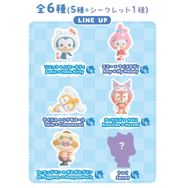 SONIC & FRIENDS Sanrio Mini Figures 18