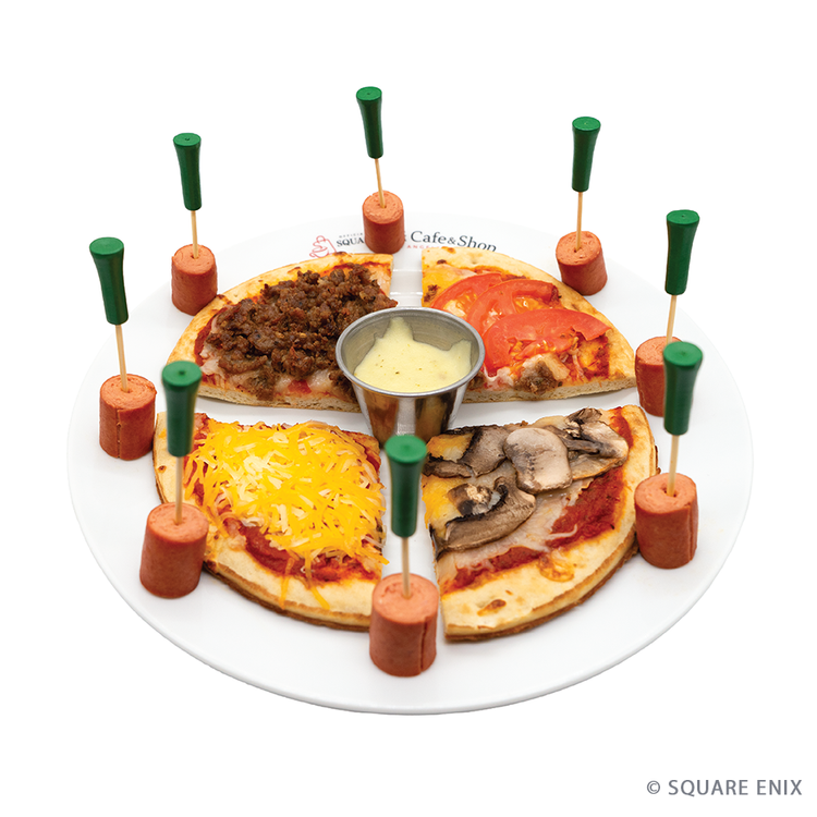 SQEX Cafe Shop LA SL Midgar+Fondue+PizzaSQEX Cafe Sh