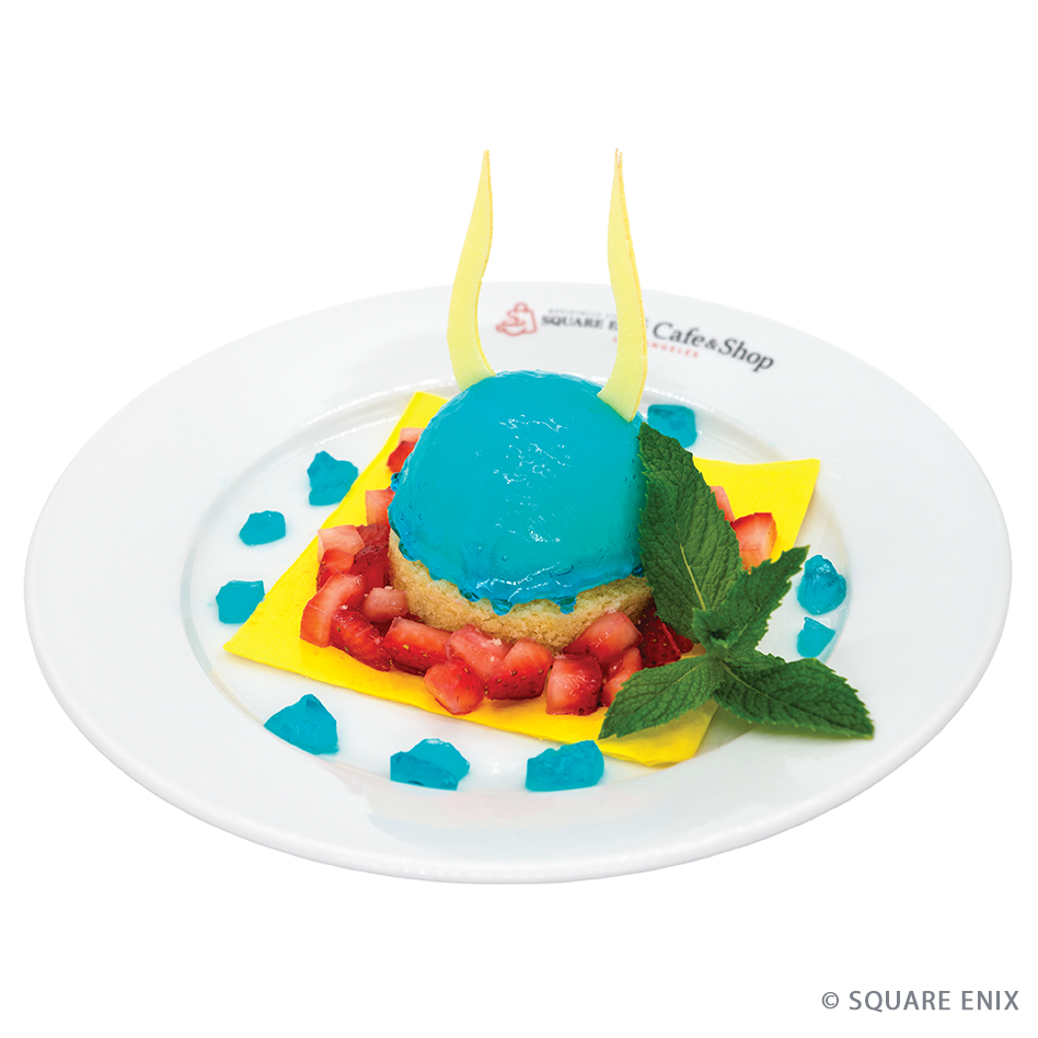 SQEX Cafe Shop LA SL Warrior+of+Light+No Bake+Cheesecake+Mousse