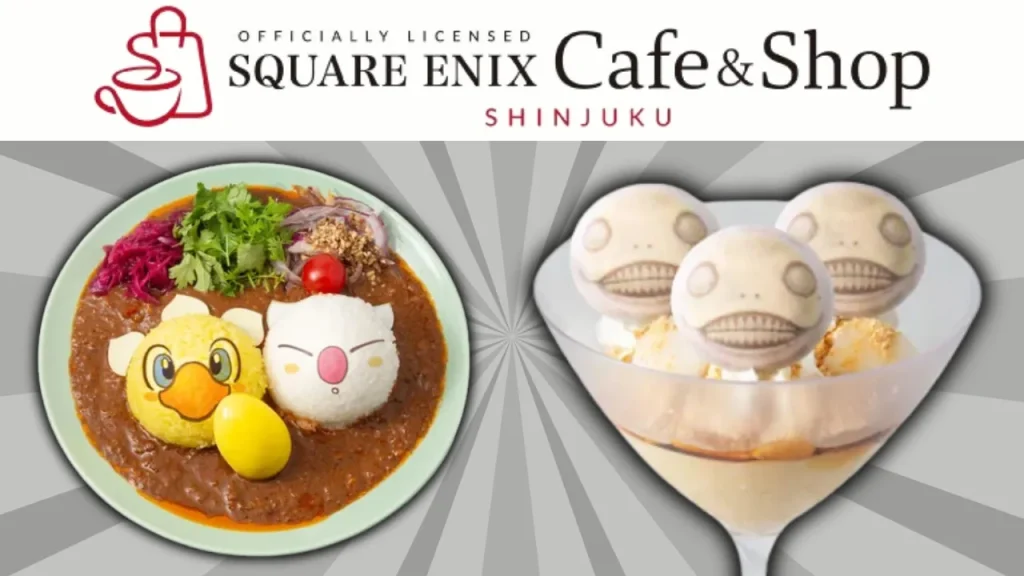 SQUARE ENIX Cafe Menu