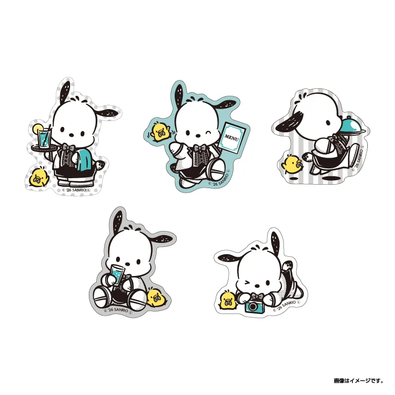 Sanrio Pochacco Monochrome Cafe 12