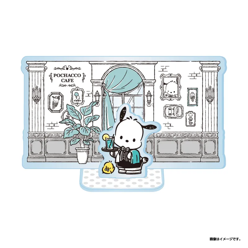Sanrio Pochacco Monochrome Cafe 16