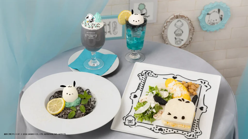 Sanrio Pochacco Monochrome Cafe 2