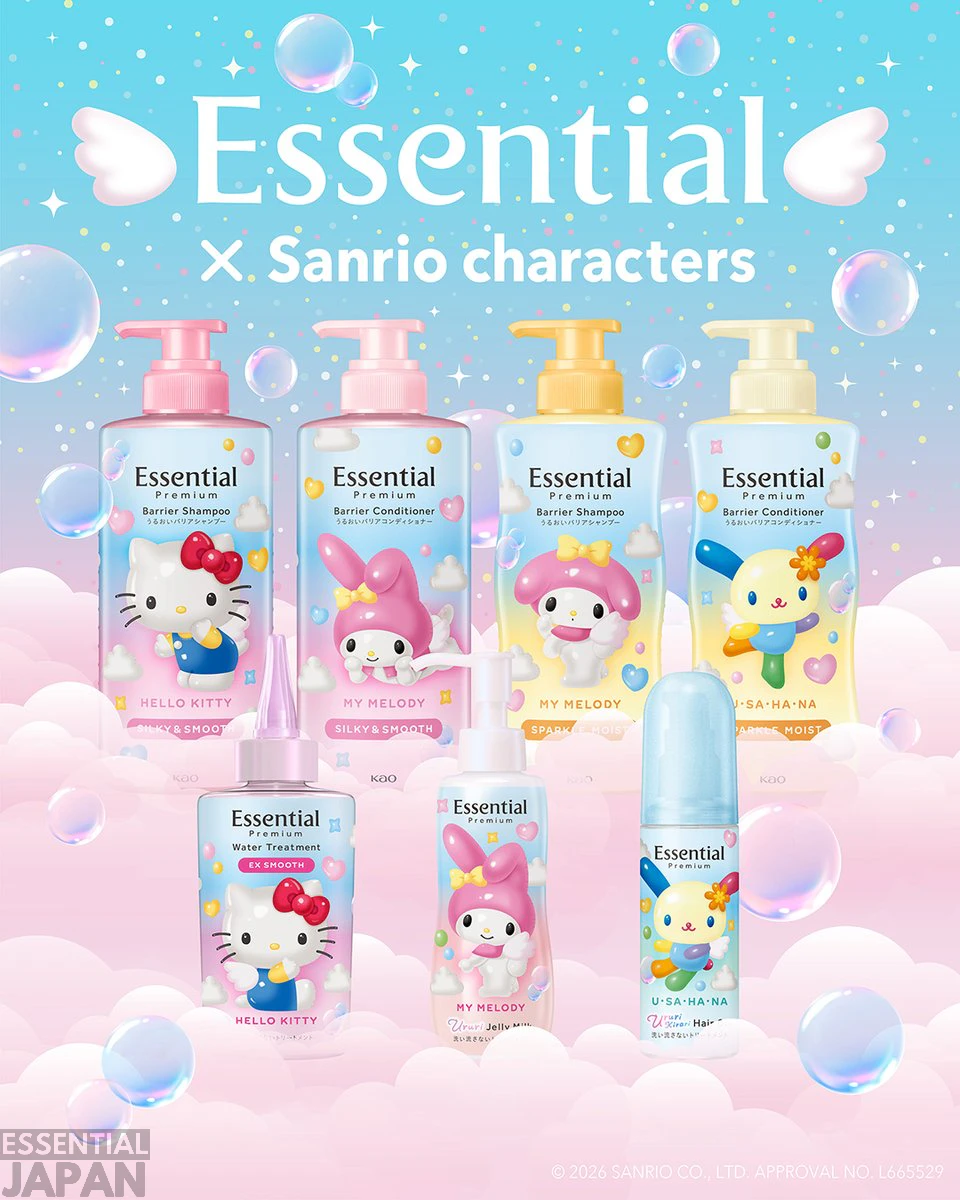 Sanrio x Essential 50th Anniversary Hair Care Collab 10