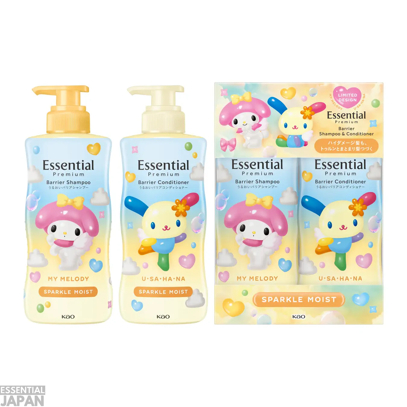 Sanrio x Essential 50th Anniversary Hair Care Collab 4