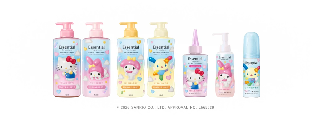 Sanrio x Essential 50th Anniversary Hair Care Collab 8