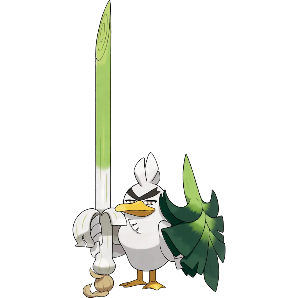 Sirfetch'd pokemon character art