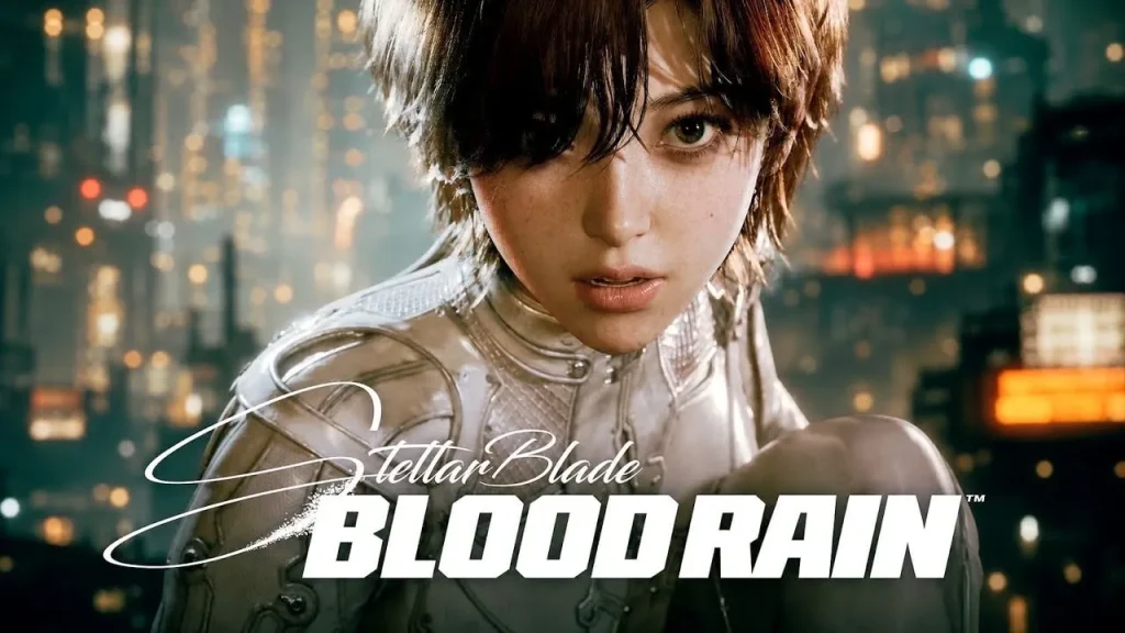 Stellar Blade BLOOD RAIN key art