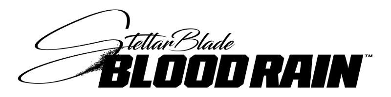Stellar Blade BLOOD RAIN logo