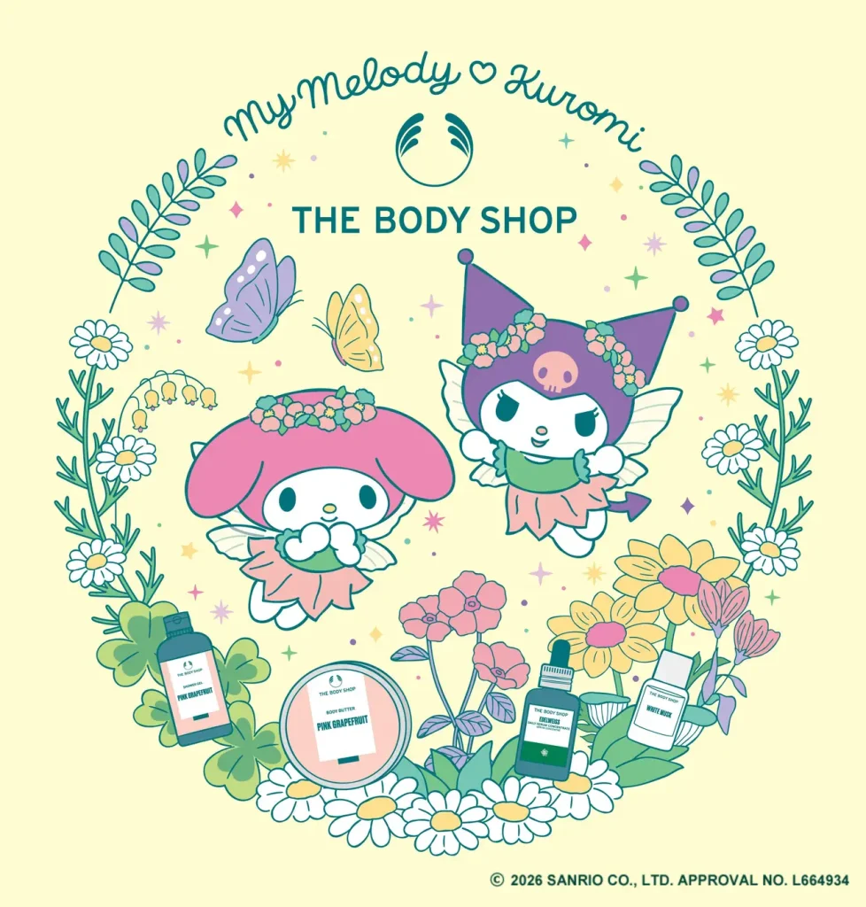 The Body Shop x Sanrio Collab 1