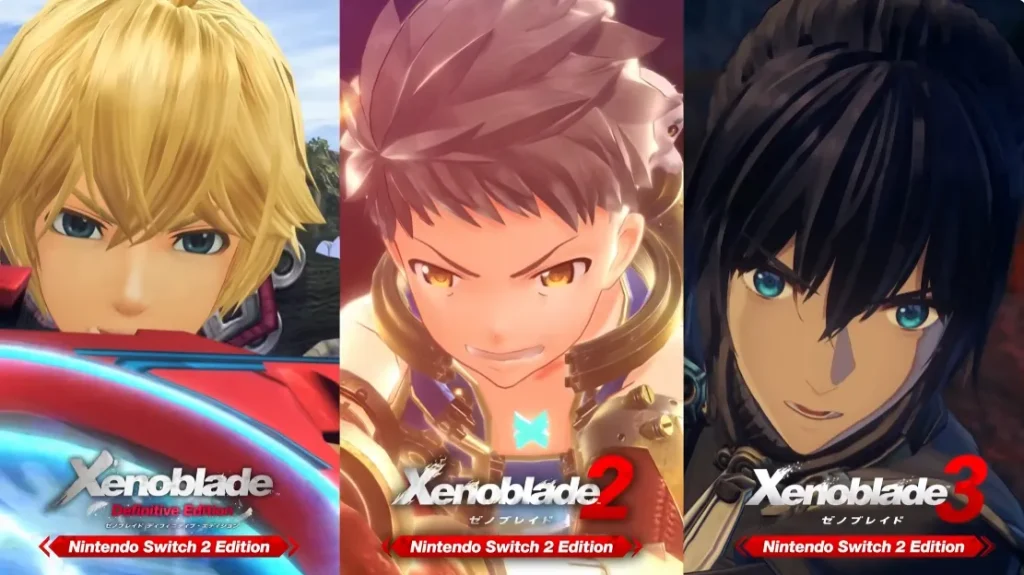Upgraded Switch 2 Mainline Xenoblade Games 1