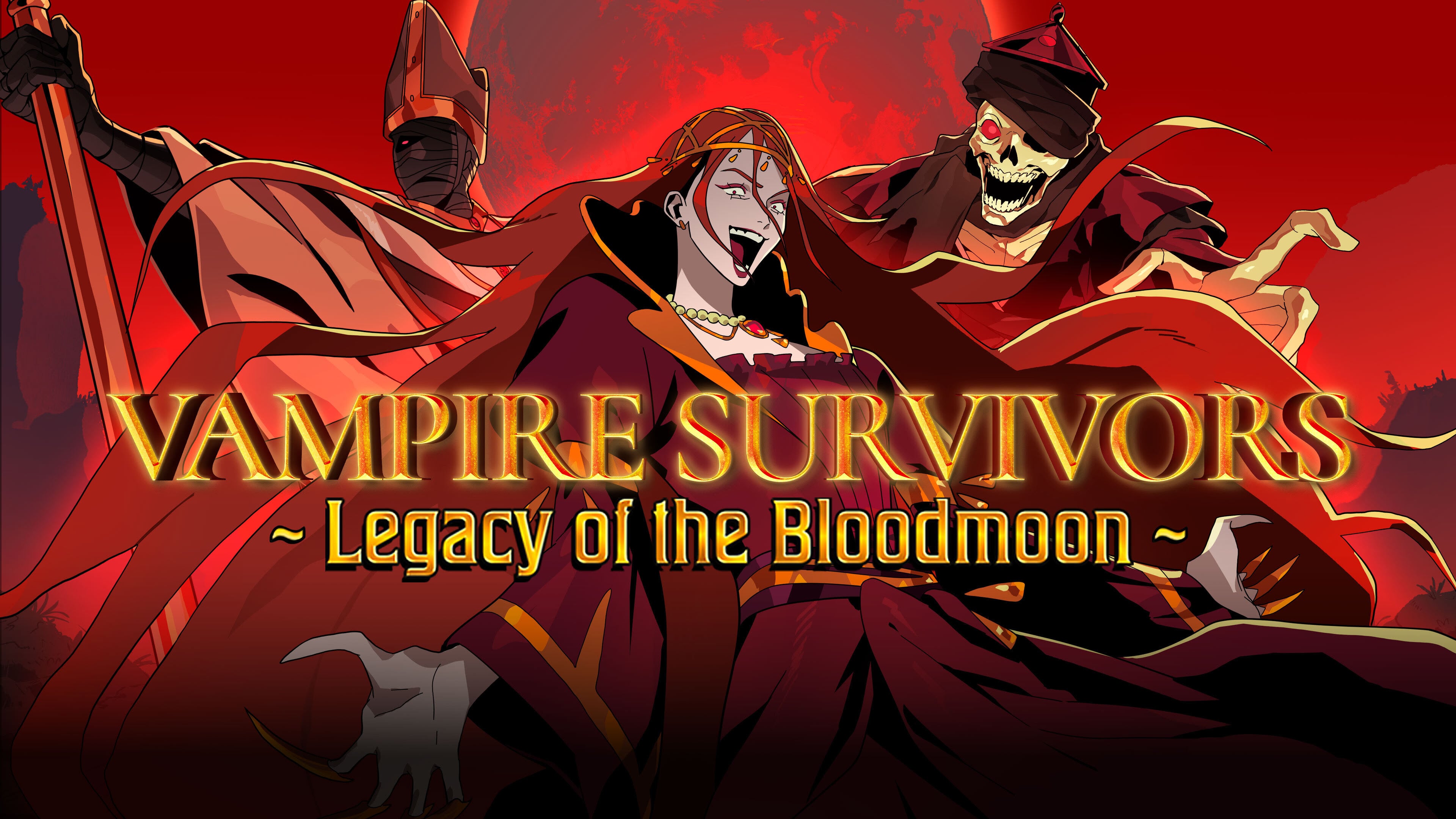 Vampire Survivors Reveals ‘Legacy of the Bloodmoon’ DLC and ‘Survivaton’ Label
