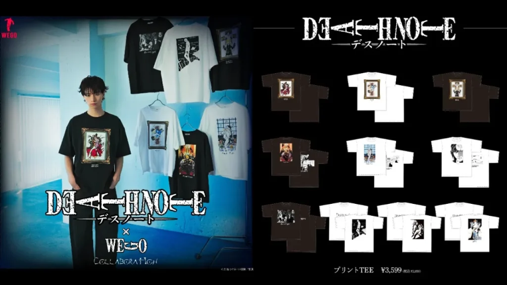 WEGO x Death Note Collab Main