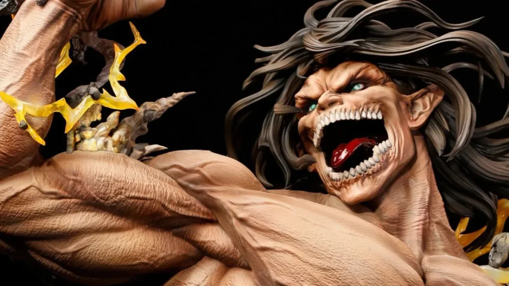 blazer attack on titan attack titan statue 1