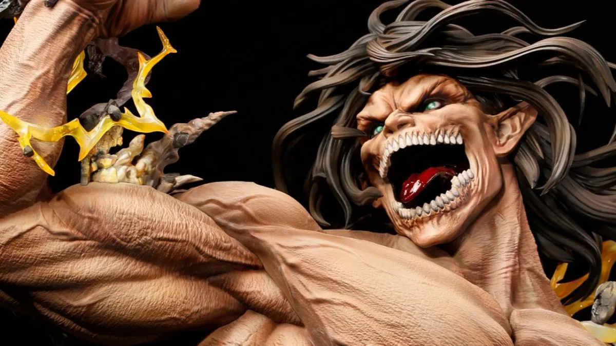 blazer attack on titan attack titan statue 1