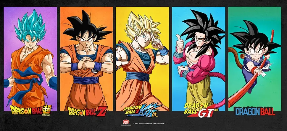 dragonball dbz key art