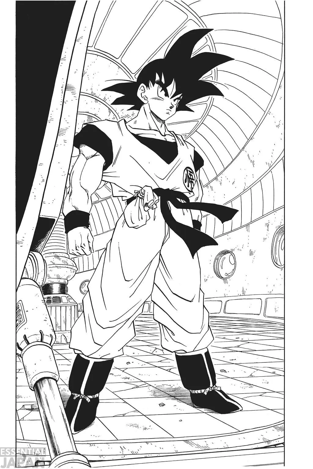 goku namek manga panel