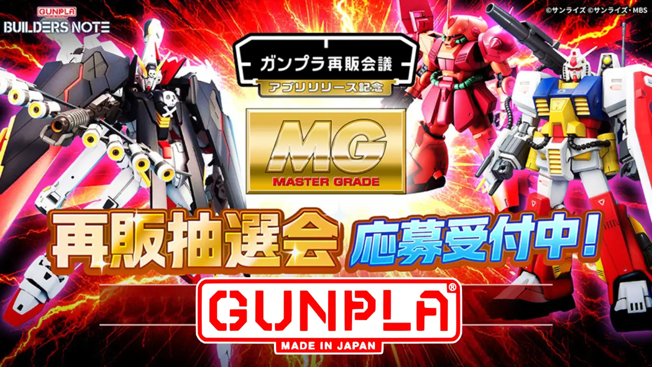 gunpla mg release lottery june 26 0