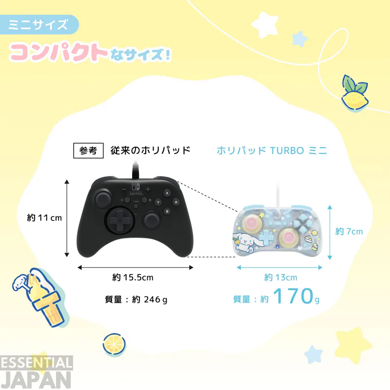 hori sanrio kuromi cinnamoroll controller cases 13