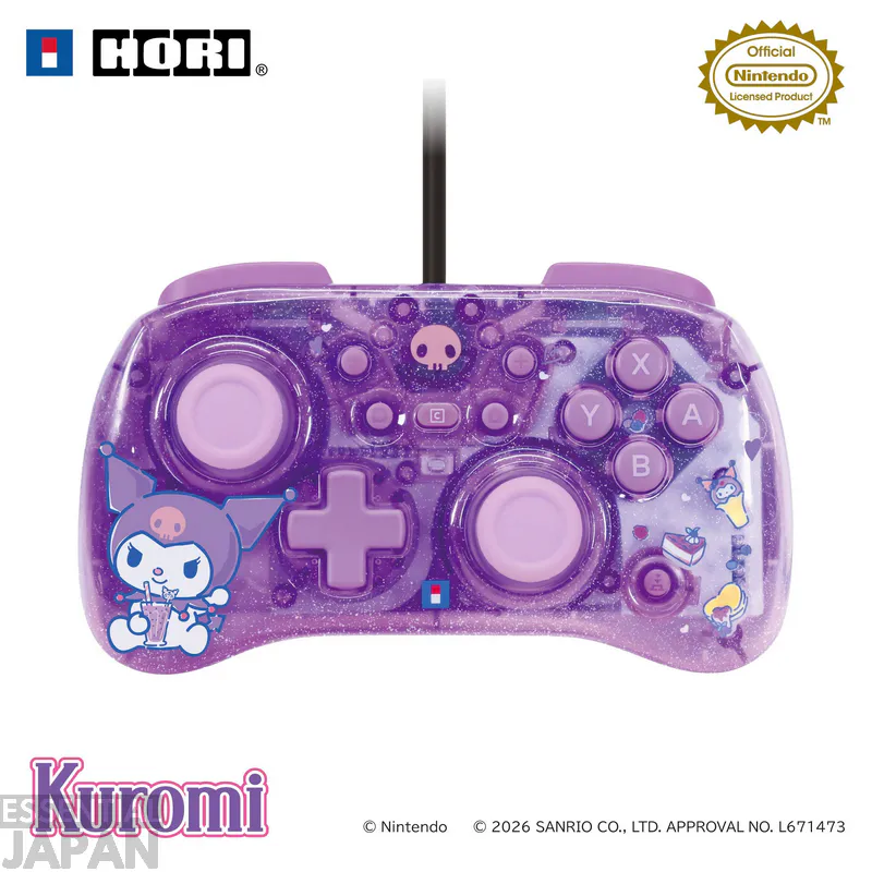 hori sanrio kuromi cinnamoroll controller cases 3
