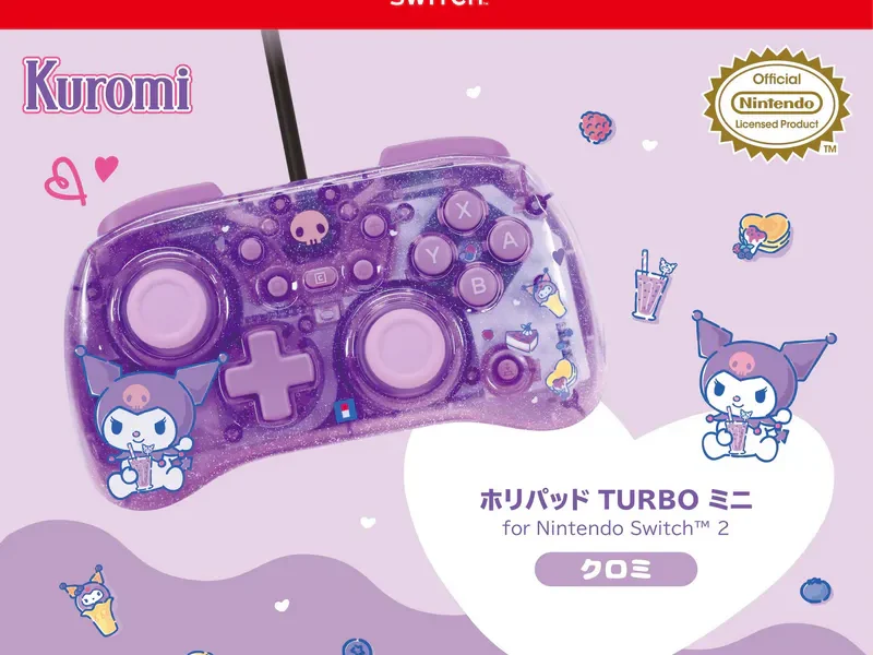 hori sanrio kuromi cinnamoroll controller cases 4