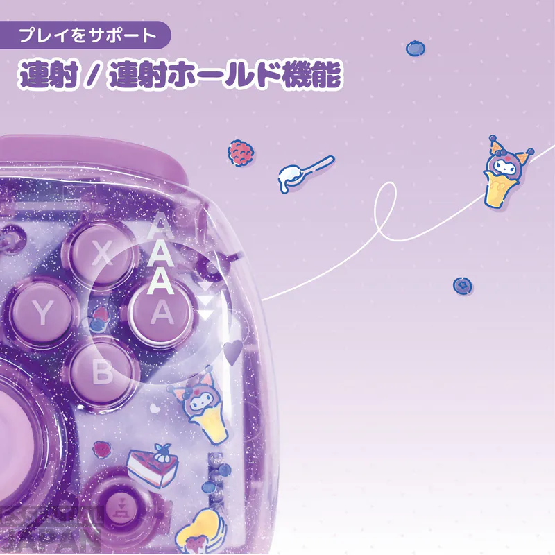 hori sanrio kuromi cinnamoroll controller cases 8