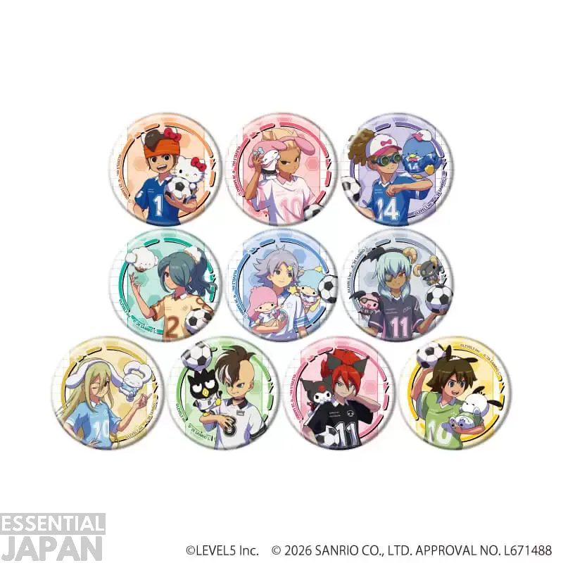 inazuma eleven sanrio collab 1