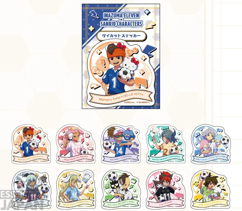 inazuma eleven sanrio collab 16