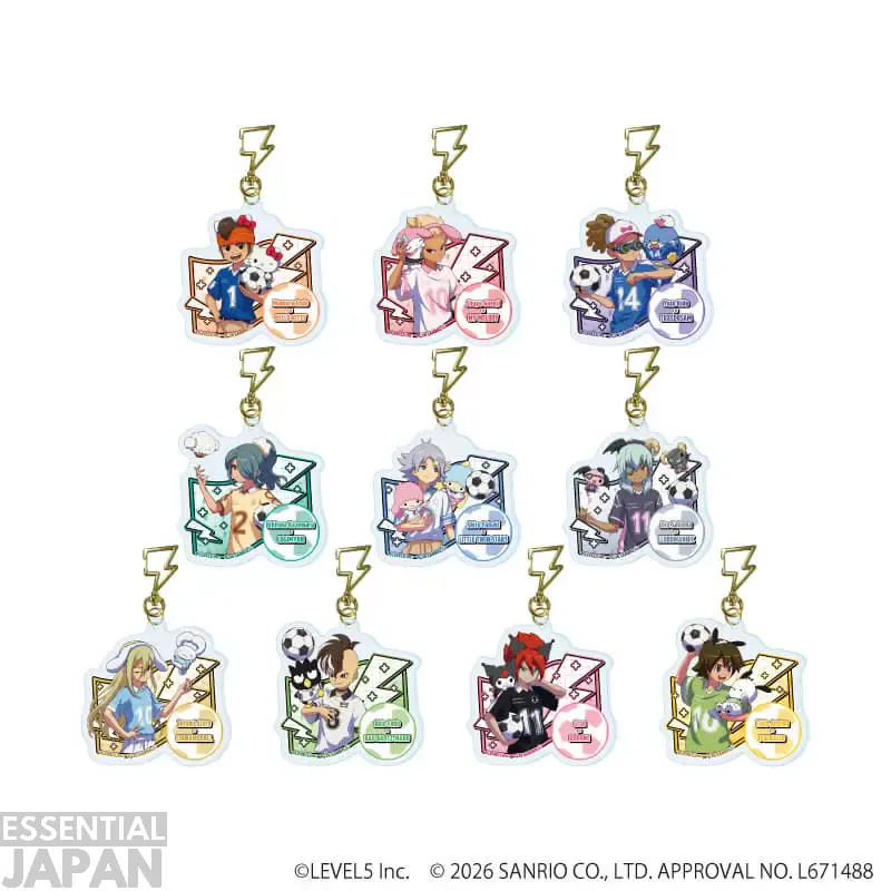 inazuma eleven sanrio collab 2