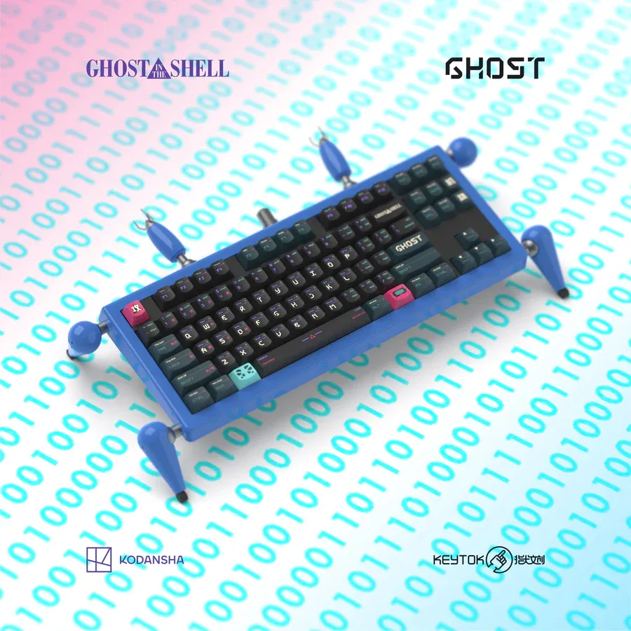 iqunix ghost in the shell keyboards 6