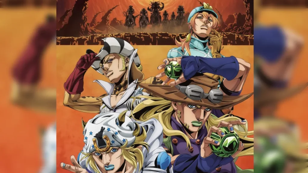 jojo steel ball run stage 2 key art 0