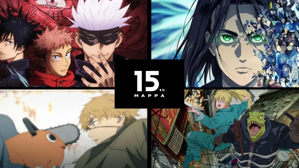mappa 15th anniversary exhibition 0