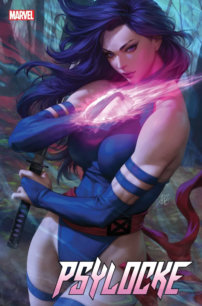 marvel psylocke 01 2024 cover artgerm