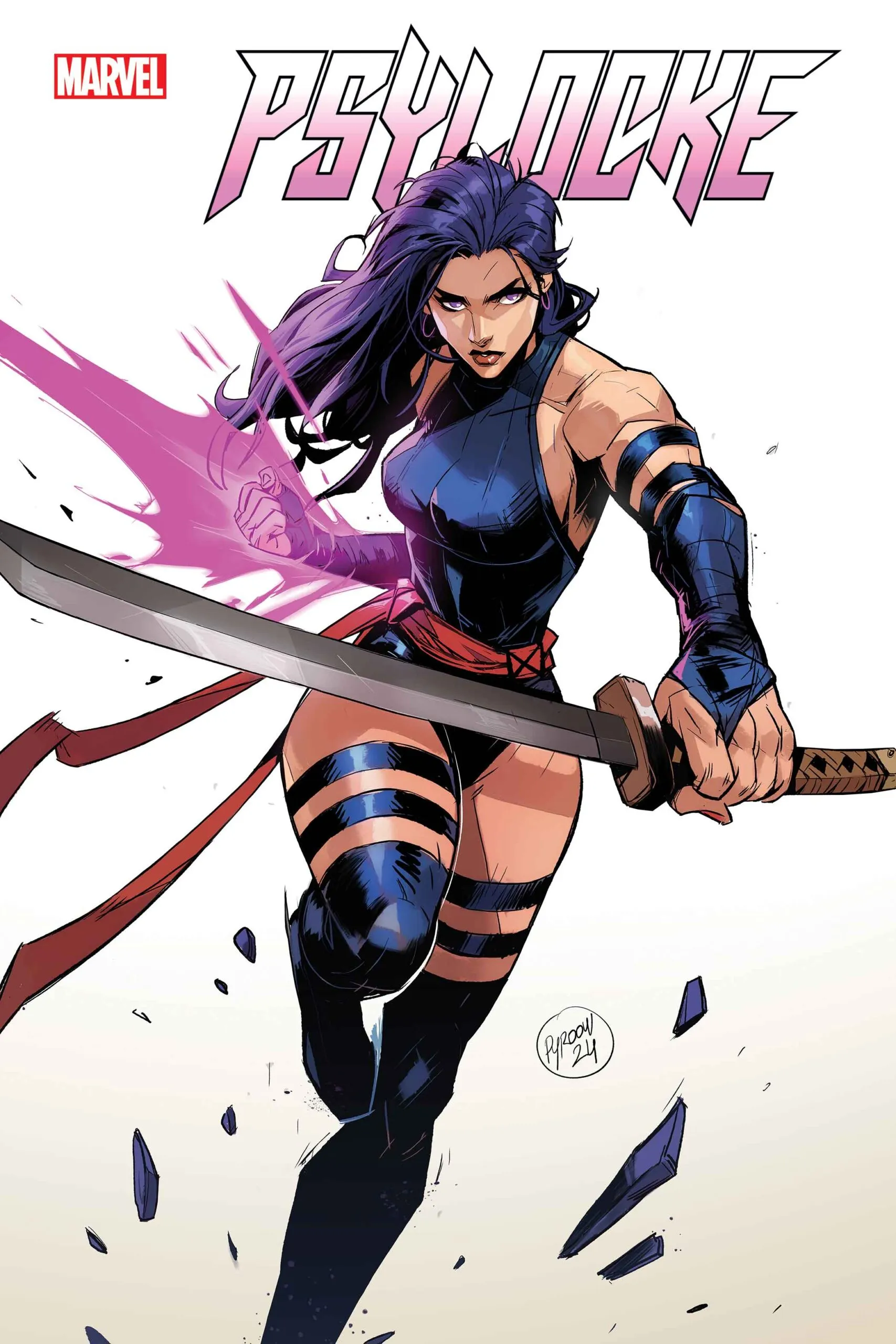 marvel psylocke 01 2024 cover