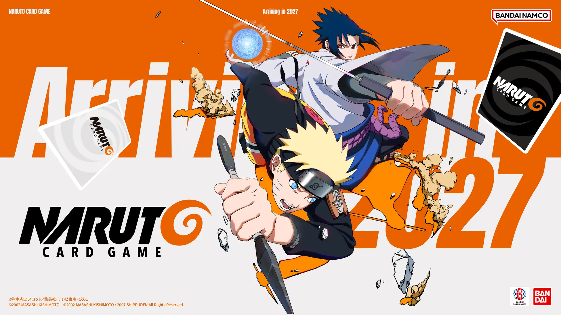 Bandai Announces New Official Naruto Trading Card Game