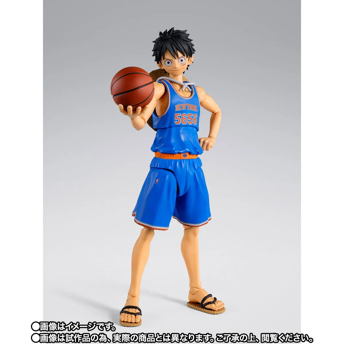 one piece nba luffy new york knicks figuarts 2