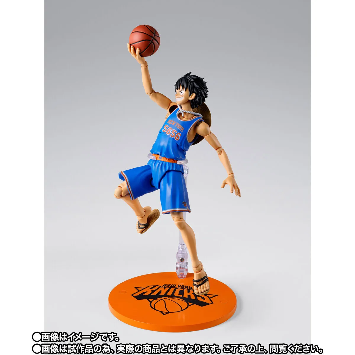 one piece nba luffy new york knicks figuarts 4
