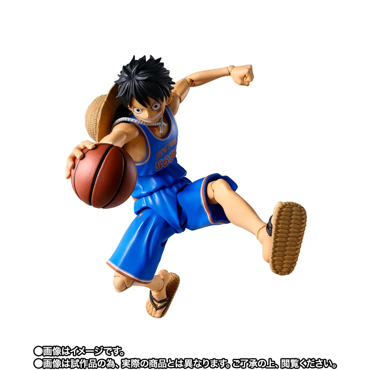 one piece nba luffy new york knicks figuarts 5
