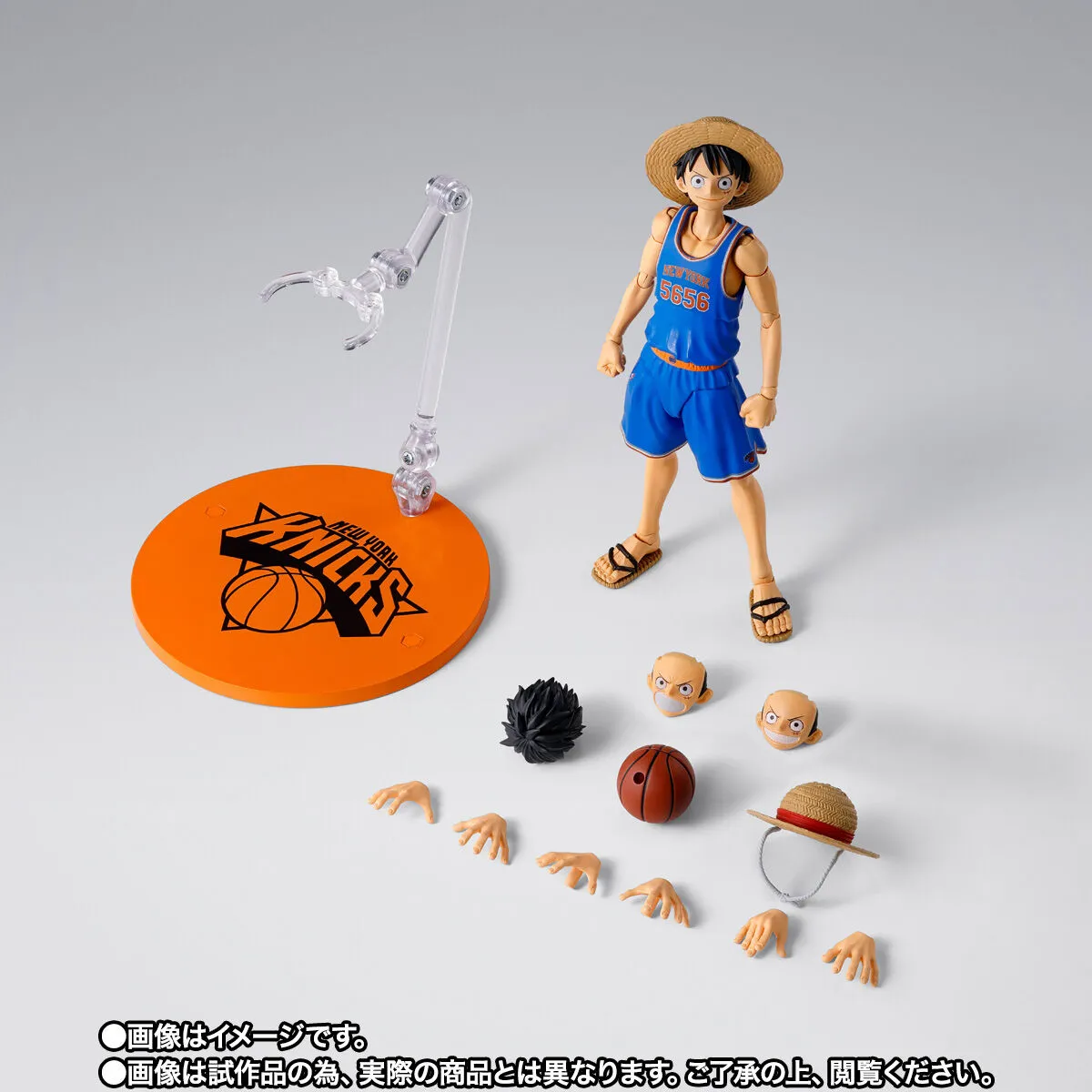 one piece nba luffy new york knicks figuarts 7