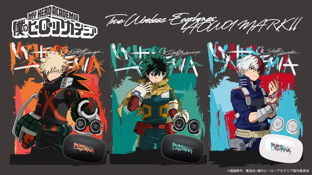 onkyo my hero academia earphones 0