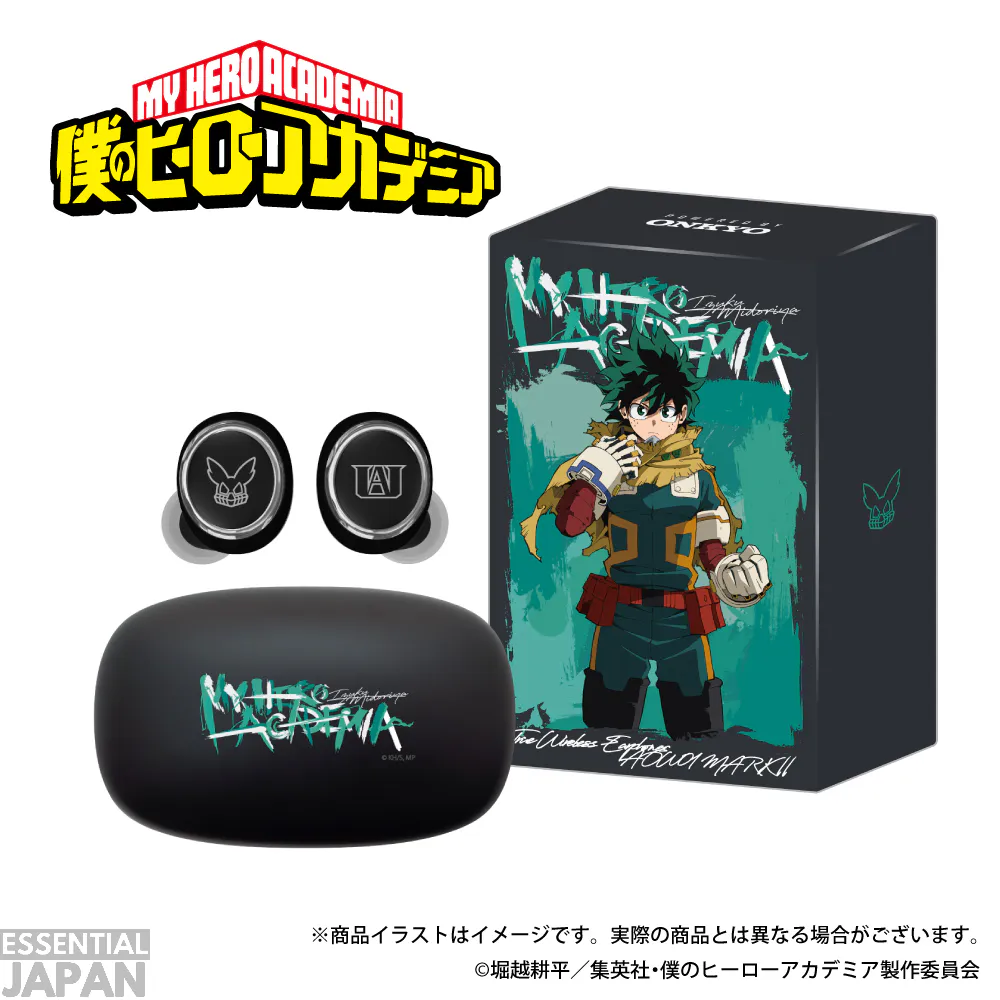 onkyo my hero academia earphones 2