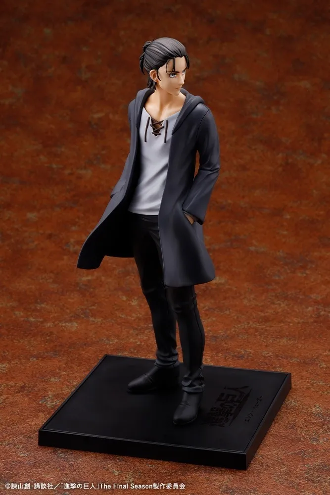 oshiworks kotobukiya eren jaeger attack on titan 4
