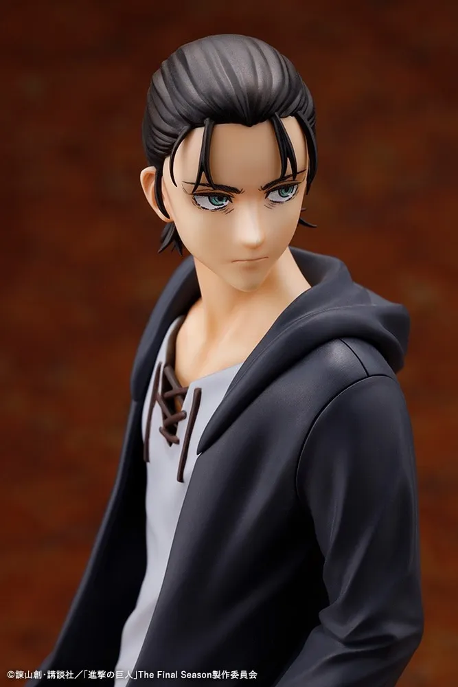 oshiworks kotobukiya eren jaeger attack on titan 8