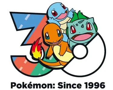 pokemon kanto 30th logo