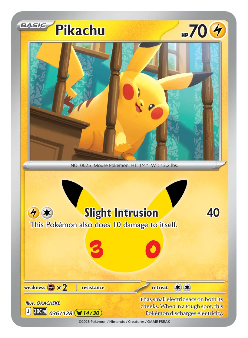 pokemon tcg 30th celebration 8