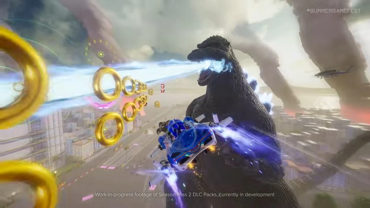 sonic crossworlds godzilla 2