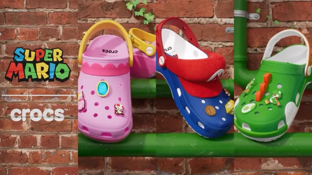 super mario crocs 0